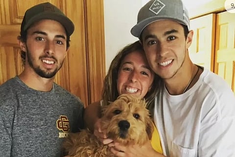 Johnny, Kate and Matthew Gaudreau