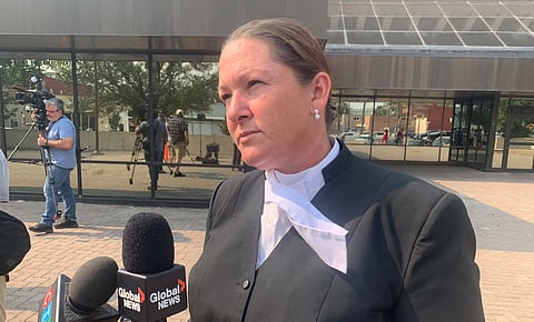 Katherin Beyak, attorney for Chris Carbert