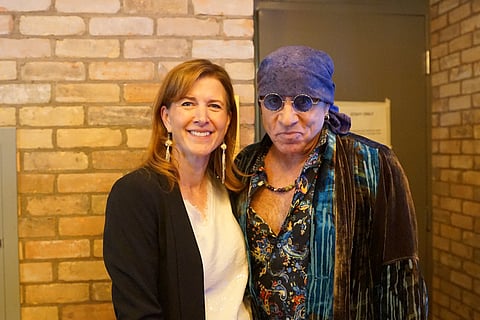 Tanya Fir and Stevie Van Zandt 