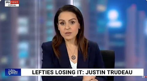 WATCH: Aussie news host calls Trudeau 'neo-Marxist Ken doll'