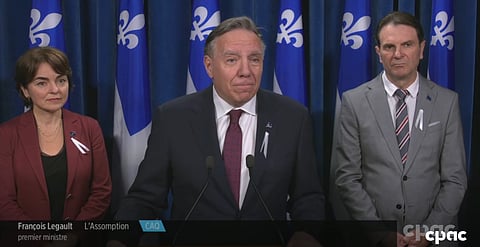 Quebec Premier François Legault