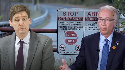 David Eby and John Rustad