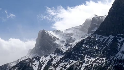 Rocky Mountains near Canmore 