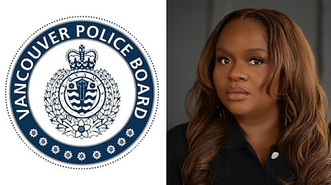 Now-former Vancouver Police Board co-chair Comfort Sakoma-Fadugba