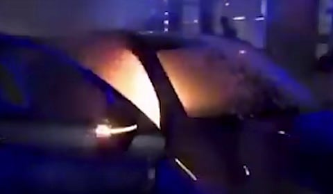 Cars were set on fire during an anti-semitic rampage in Montreal recently. Authorities are desperately looking for some way of not blaming anti-semitic rioters