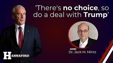 HANNAFORD: There's no choice, so do a deal with Trump, says Jack Mintz