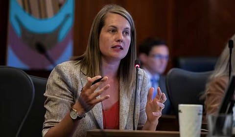 Christine Boyle, named BC's minister for indigenous relations by the re-elected NDP premier, David Eby. Columnist Brock Stephenson wonders whether in the power vacuum that has developed under Eby's weak leadership, she might push policy against energy development in the province 