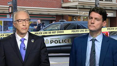 John Rustad and David Eby