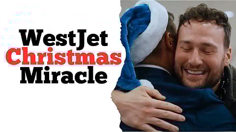 WATCH: Westjet's yearly Christmas message drops