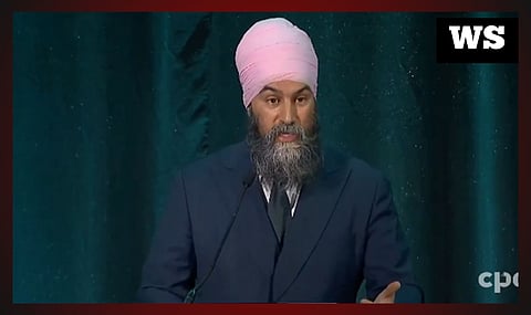 NDP leader Jagmeet Singh