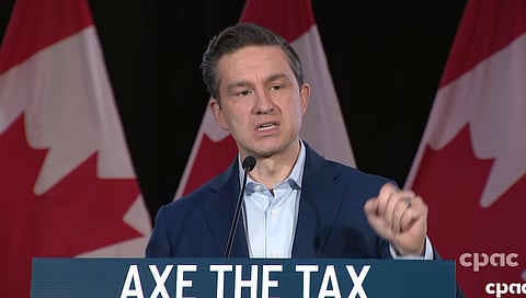 Conservative leader Pierre Poilievre