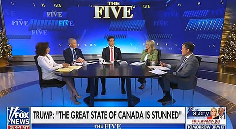The Five panel discussion on Fox News Tuesday night discussed whether or not President-elect Donald Trump “meant to be the straw that broke the camel’s back” in Prime Minister Justin Trudeau’s government. 