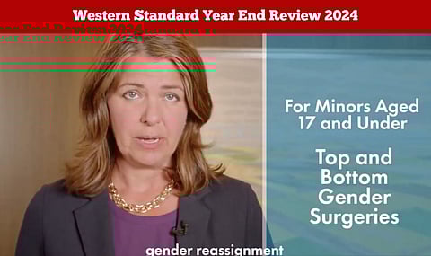 In her common sense approach to sex changes for minors, Alberta Premier Danielle Smith took what is considered these day a bold stance.The thing is, she took it. Jonathan Van Maren takes note of this, and other encouraging developments in which woke-ism has been successfully challenged during 2024