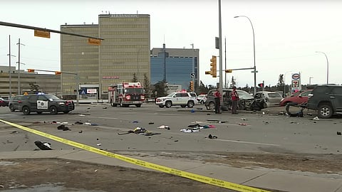 Collision on Macleod Trail