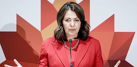 Alberta Premier Danielle Smith 