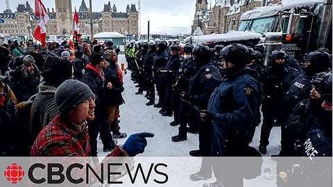 Freedom Convoy in Ottawa, 2022