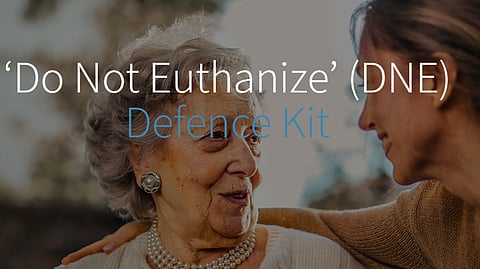 The Delta Hospice Society is offering a 'Do not euthansize' defence kit