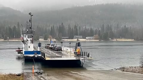Cable ferry