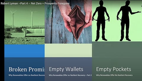 Net Zero equals Prosperity Foregone... Michelle Stirling examines the evidence against the Government of Canada's campaign against supposed global warming, as presented by acclaimed expert Robert Lyman