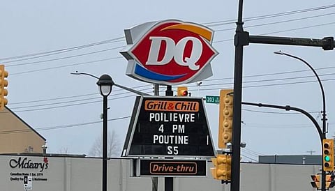 Poilievre 4 PM Poutine in Langley