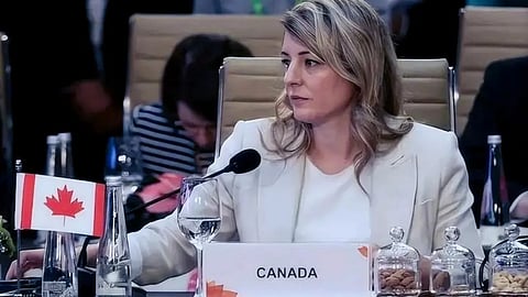 Foreign Minister Mélanie Joly