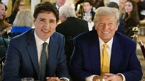 Donald Trump and Justin Trudeau