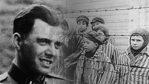 Mengele, Hitler’s Angel of Death, personally selected victims for ‘’experiementation” at Auschwitz.