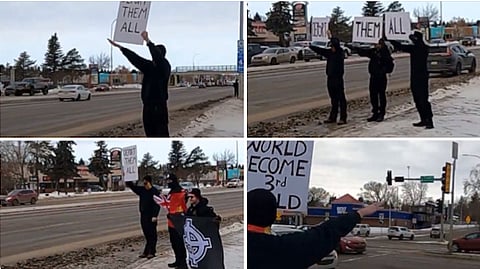 RCMP investigate alleged racially motivated demonstration in St. Albert