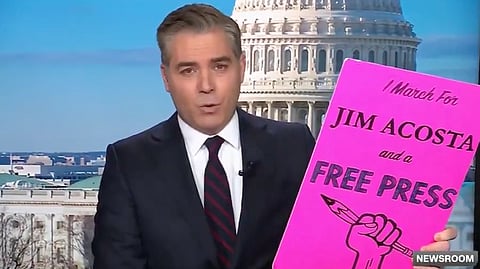 CNN anchor Jim Acosta put an end to weeks of speculation on Tuesday with his final broadcast 