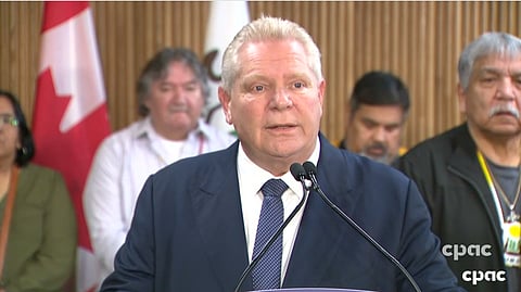 Ontario Premier Doug Ford