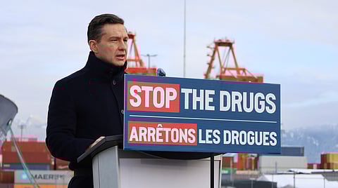 Pierre Poilievre in Vancouver