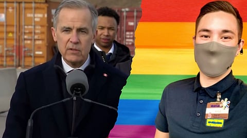 Liberal leadership candidate and unelected politician Mark Carney