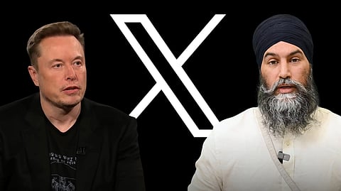 Elon Musk and Jagmeet Singh