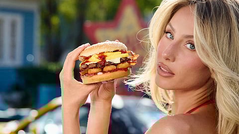 Social media influencer Alix Earle stars in Carl’s Jr’s Super Bowl ad