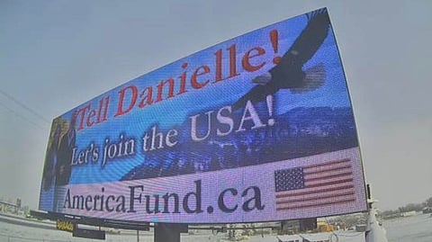 America Fund Billboard
