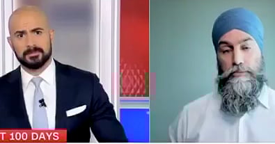 Federal NDP leader Jagmeet Singh on CNN