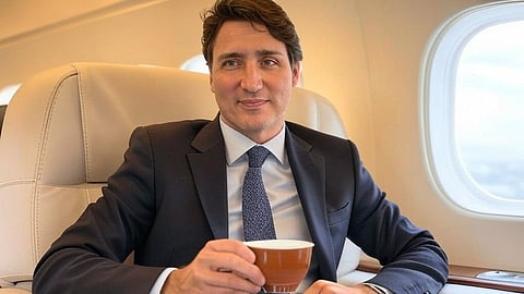 A rendering of Canadian Prime Minister Justin Trudeau 