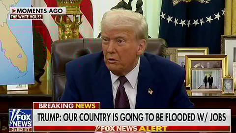 WATCH: Trump mocks Trudeau again by calling him 'governor', continues to tout benefits of Canada becoming state