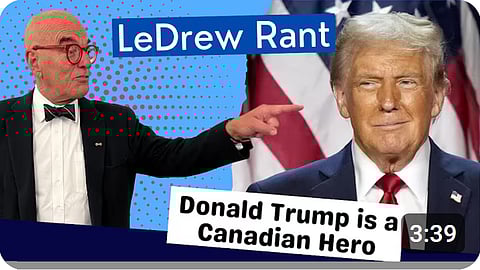 Stephen LeDrew thinks President Donald Trump did more to unify Canada than Prime Minister Trudeau