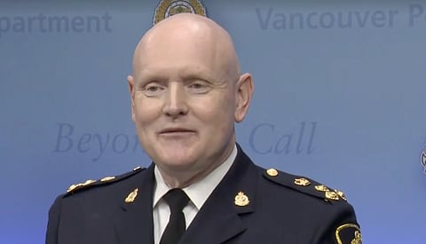 VPD Chief Adam Palmer