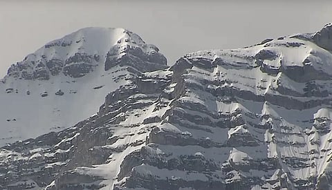 Avalanche near Golden, BC