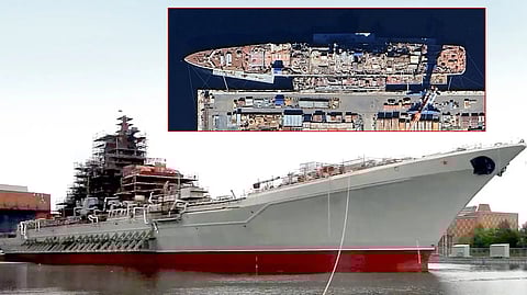 Preparing for service in the Arctic is the (now) nuclear-powered Russian missile cruiser Admiral Nakhimov. Writer Capt. Barry Sheehy (retd.) comments that both China and Russia are ramping up their military deployments in the Arctic, which is driving President Donald J. Trump's interest in a forward position in Canada.