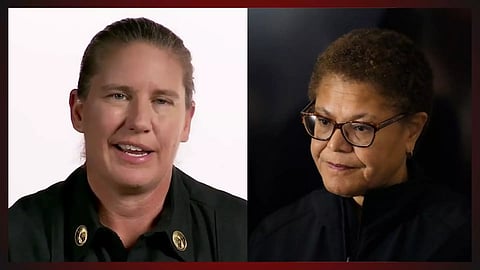 Los Angeles Mayor Karen Bass abruptly fired controversial LAFD Chief Kristin Crowley on Friday
