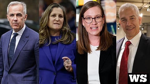 Once there was a leadership race, senior Liberals suddenly discovered flag and country... Mark Carney, Chrystia Freeland, Karina Gould, Frank Baylis... writer Balkan Devlen says it's a conversion of convenience and we shouldn't take any of them seriously