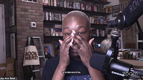 Joy Reid was reportedly distraught at losing her prime time MSNBC show, prompting a tirade from Rachel Maddow