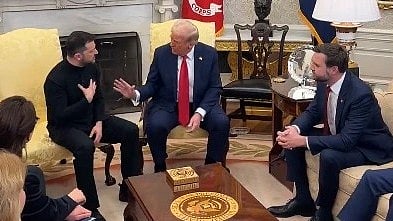 President Donald Trump and VP JD Vance on Friday gave Ukraine President Volodymyr Zelensky a serious attitude adjustment in front of American media.