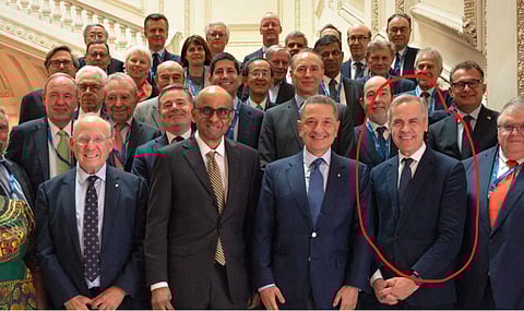 Mark Carney, on the board of Group of Thirty