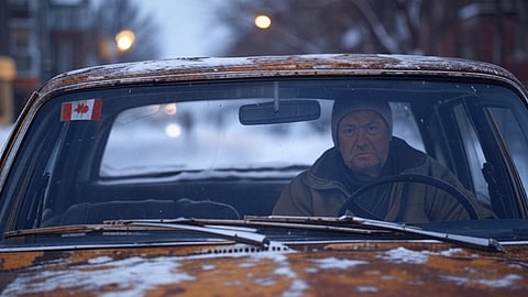 A rendering of a broke Canadian 