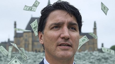 A rendering of Prime Minister Justin Trudeau