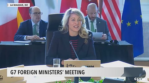 Foreign Affairs Minister Mélanie Joly 